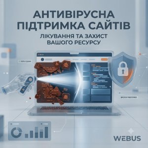 Антивірусна підтримка сайтів - Antivirus CyberSecurity